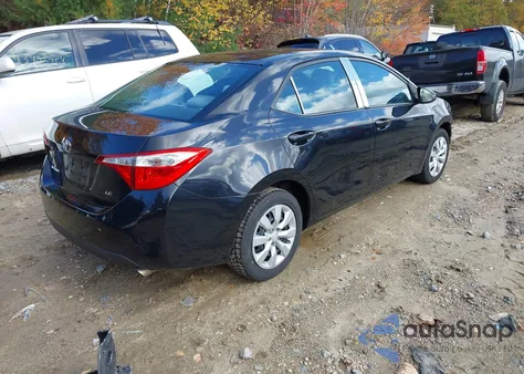 2015 Toyota Corolla Le from USA, damaged, VIN 2T1BURHE7FC323980